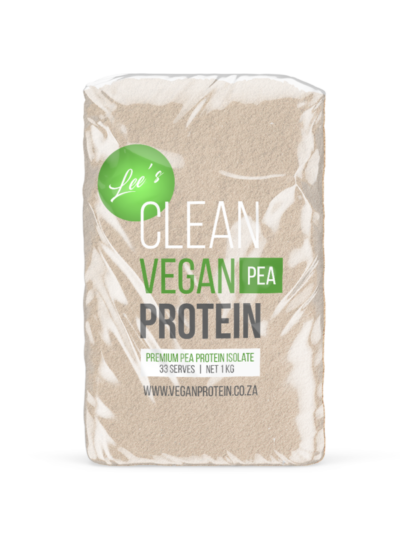 Lee's Clean Vegan Pea Protein – 1kg – Compostable Refill Bag