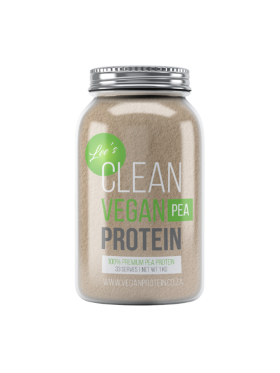 Lee's Clean Vegan Pea Protein – 1kg – Glass Jar