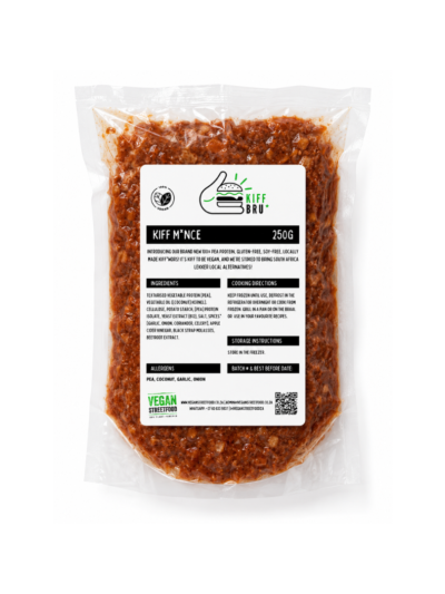 Kiff Bru Mince – 100% Pea Protein Mince (Soy free & Gluten free)