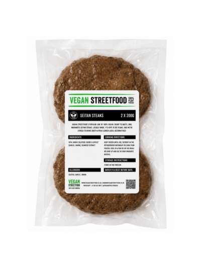 Vegan Streetfood – Seitan Stakes (400g)
