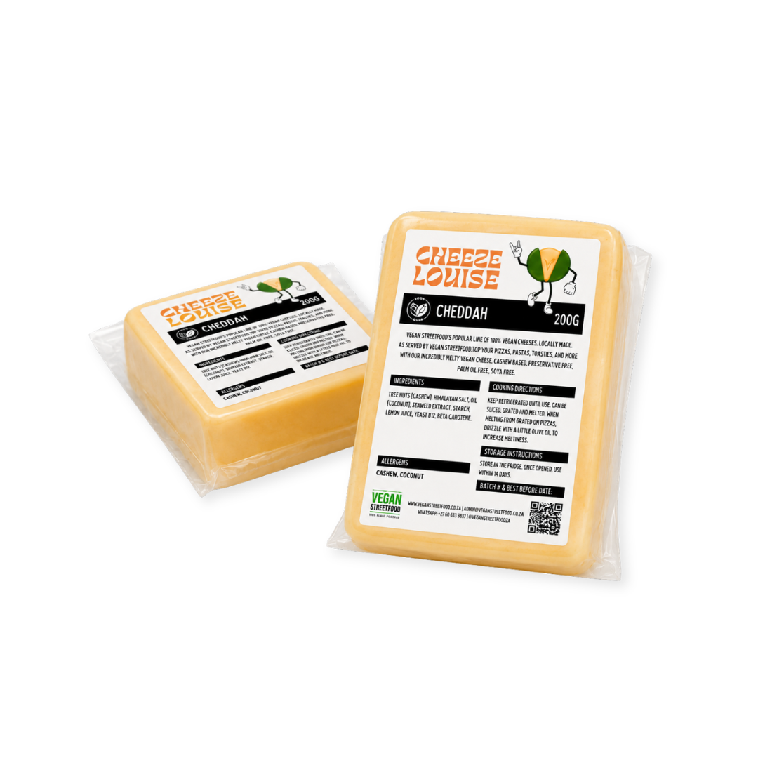 100% Vegan Cheese – Cheddar - Image 2